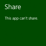 Designing your Share Charm experience on Windows 8 
